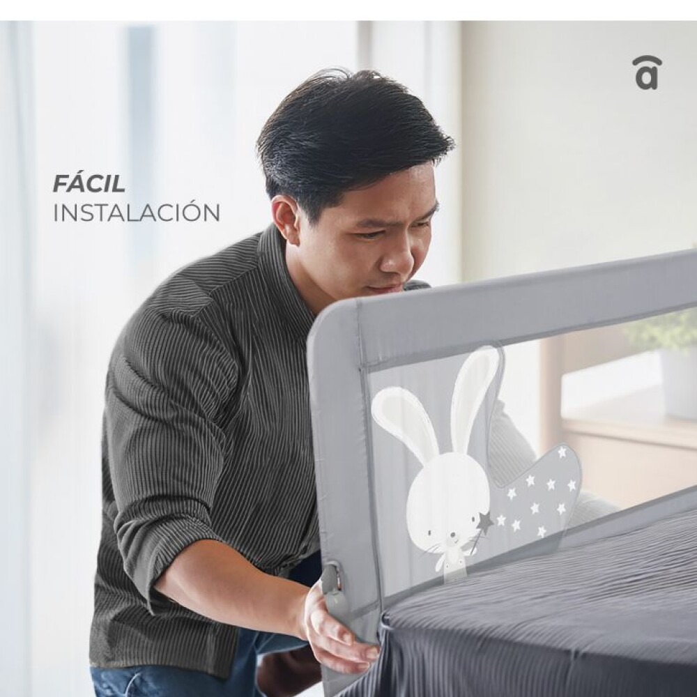 Baranda cama ASALVO conejito gris