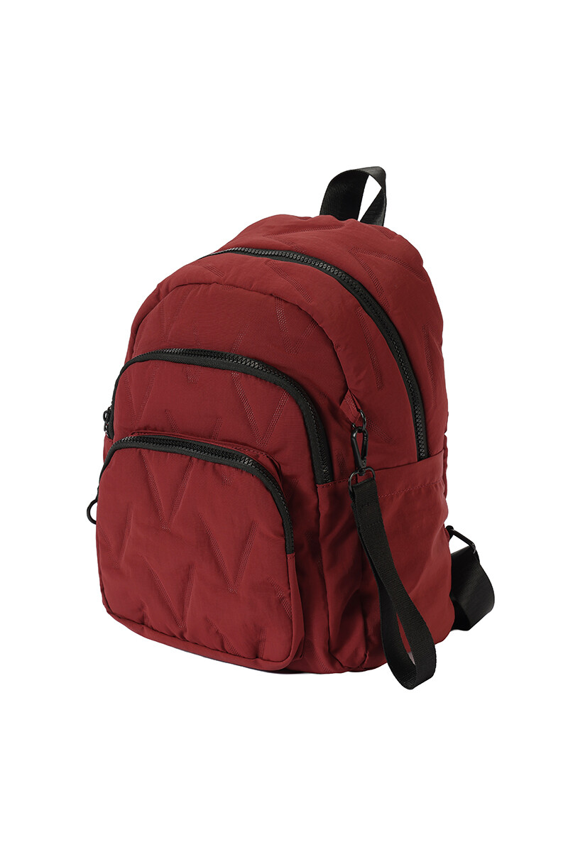 Mochila Aurora Bordeaux