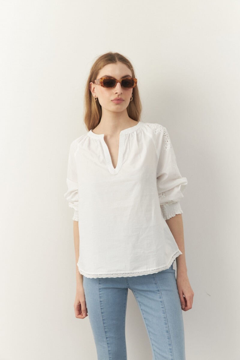 BLUSA NALA - Blanco 