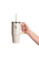 24 OZ ALL AROUND TRAVEL TUMBLER Glimmer Cream