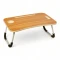 Mesa Laptop Cama Con Posa Vaso Marron