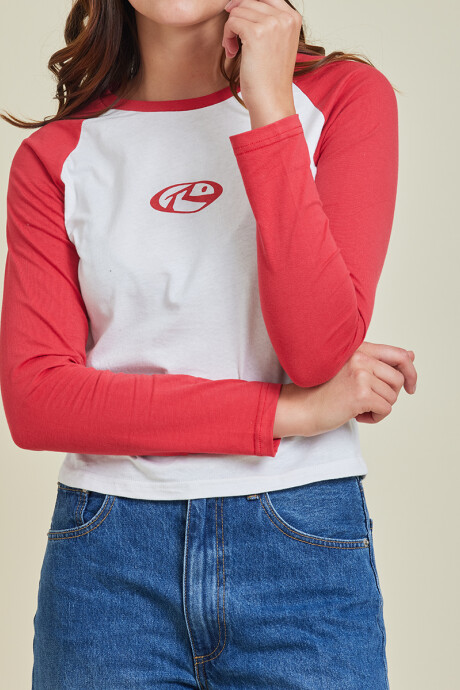 T-SHIRT SAULA RUSTY Rojo