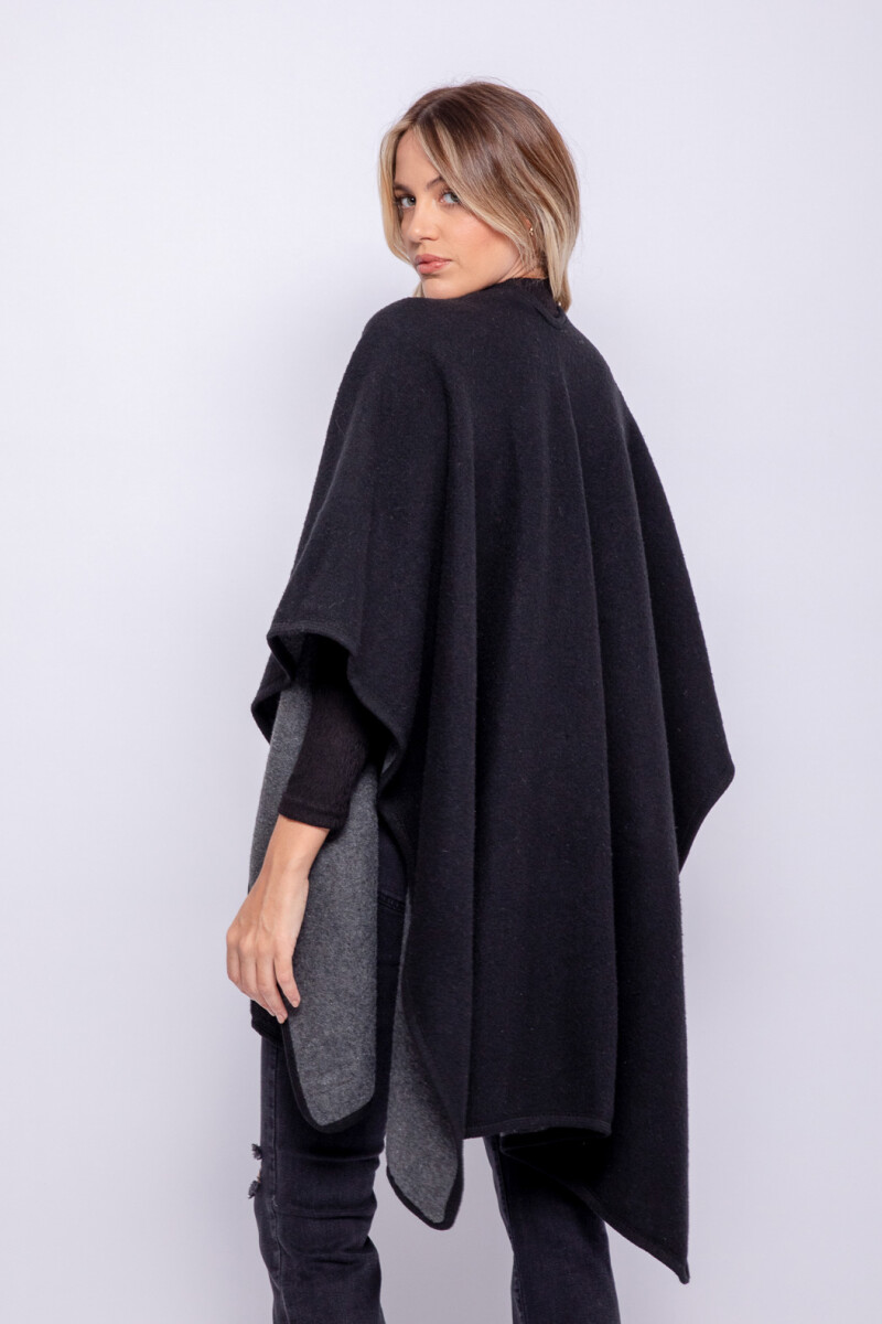 PONCHO FRAY Negro