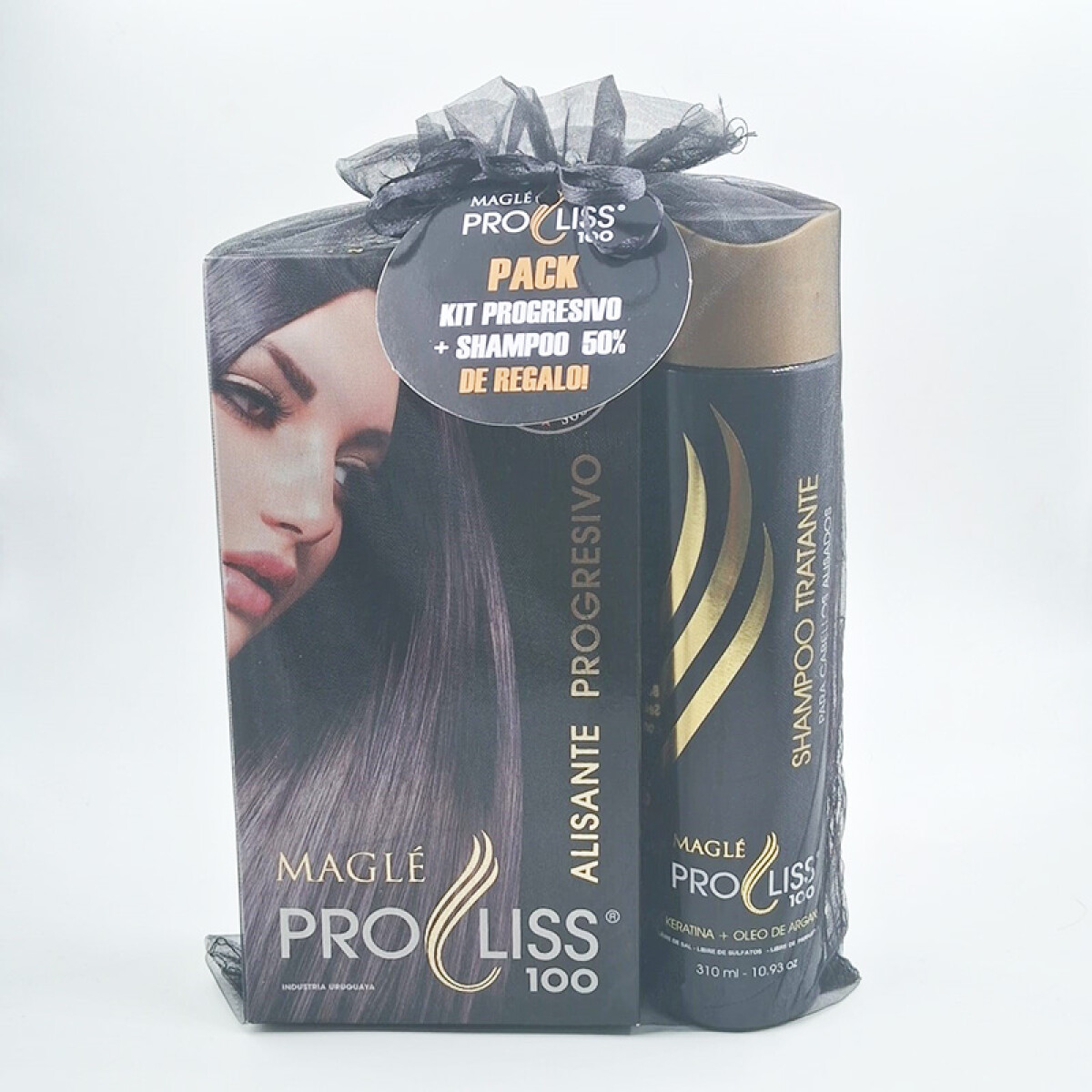 Pack Pro Liss - Kit progresivo + Shampoo sin sal 