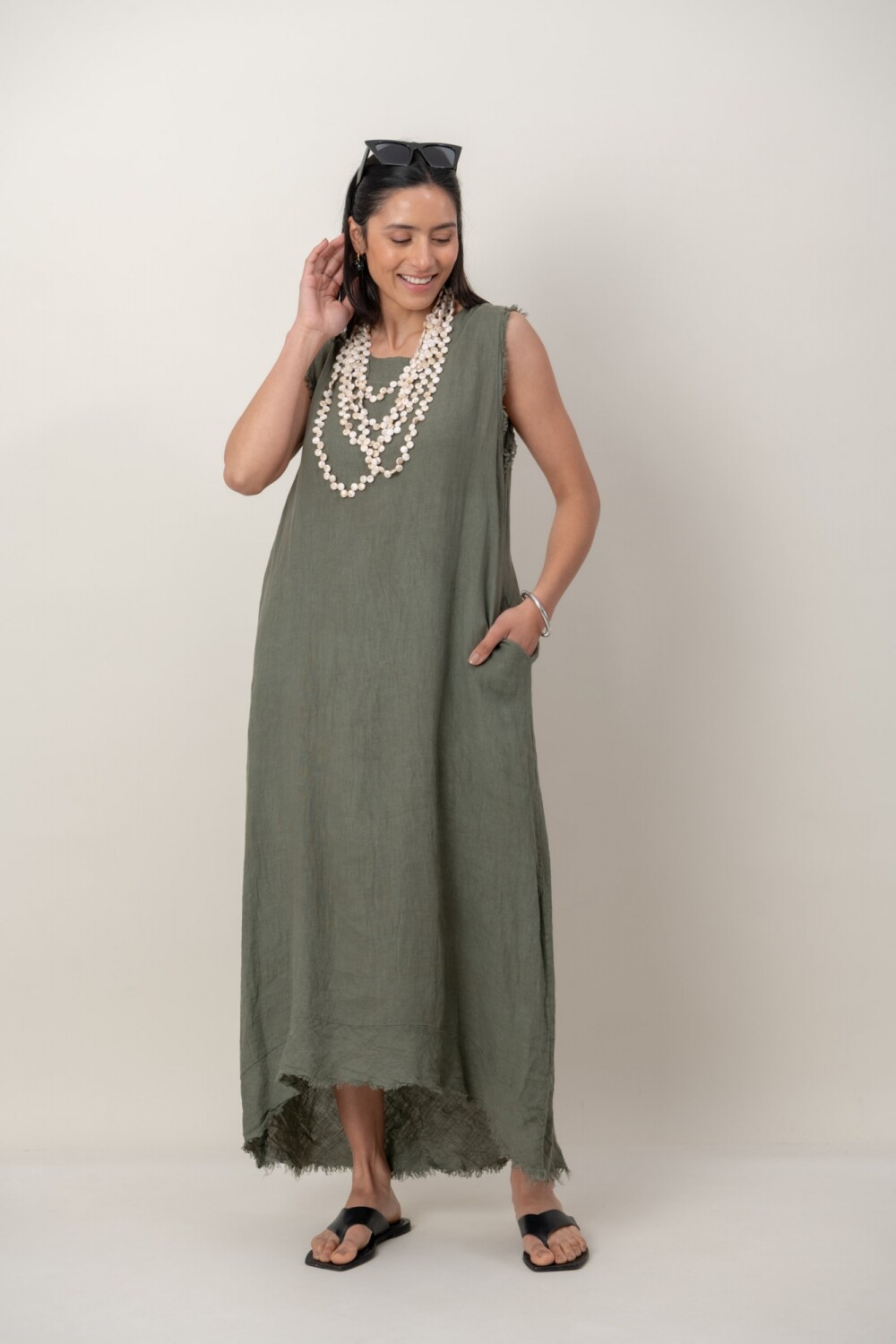 VESTIDO SAVANNAH Verde Seco