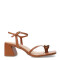 Sandalias de Mujer Bottero con Tiras Finas Marrón Caramelo