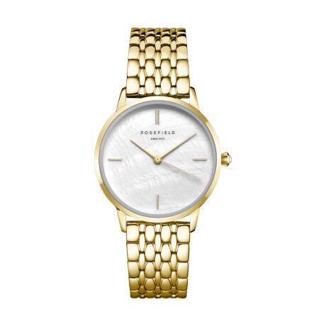 Reloj ROSEFIELD RMGSG-R01 The Pearl Edit Acero Oro 0