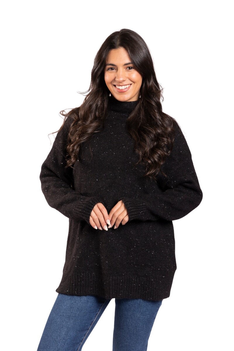 CHERRY SWEATER - BLACK 