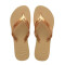 Ojotas de Mujer Havaianas Elegance Dorado