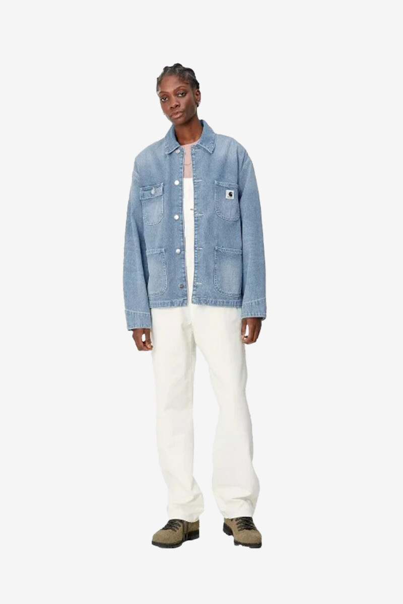 CAMPERA DENIM Celeste