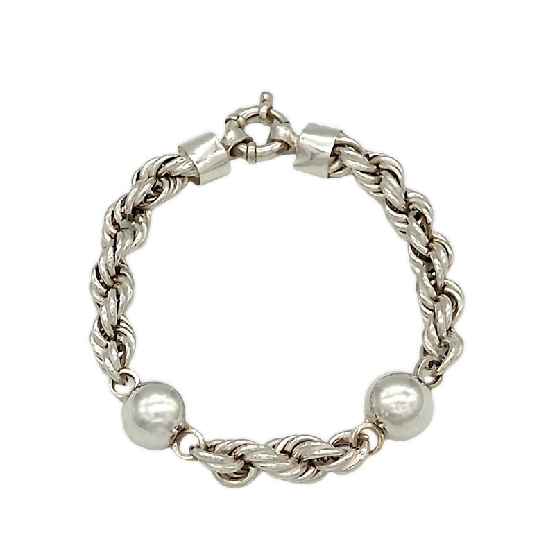 Pulsera Cordón salomónico-Plata 925-Sin piedra-PU3088 sinpiedra