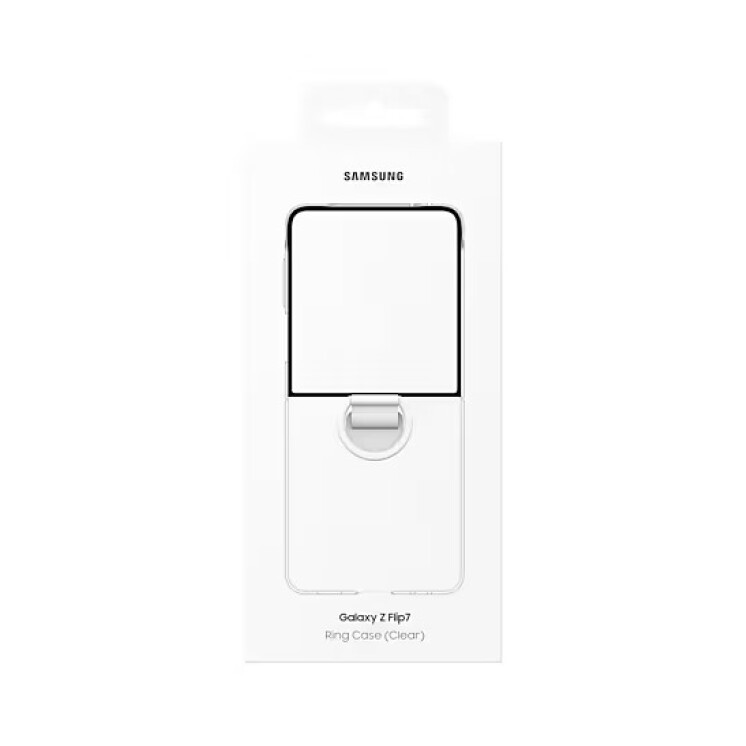 Ring Case (Clear) para Galaxy Z Flip7 Ring Case (Clear) para Galaxy Z Flip7