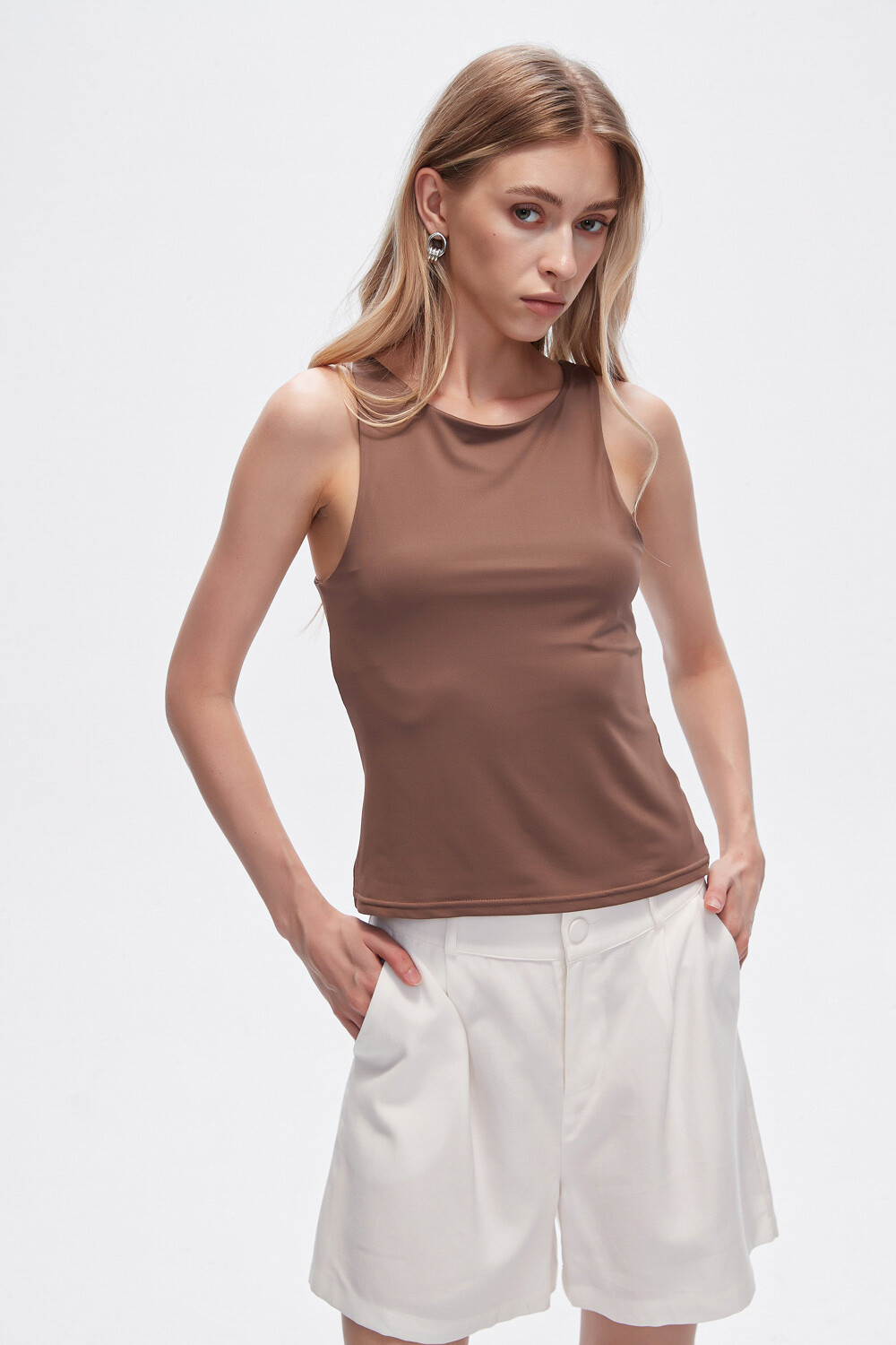 Musculosa Onesti Taupe / Mink / Vison