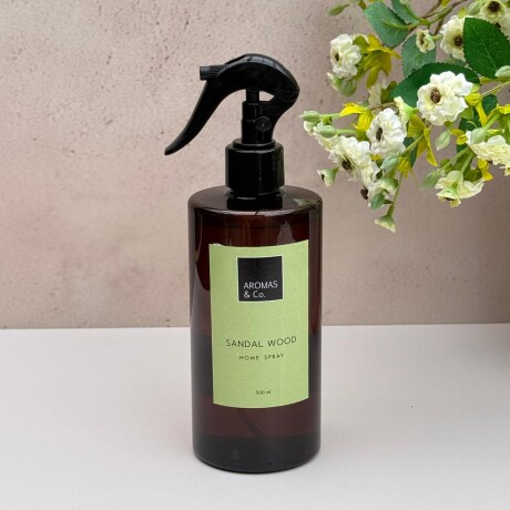 Spray Aromatizador Ambientes 500ML | Aromas & Co. - Sandal Wood Spray Aromatizador Ambientes 500ML | Aromas & Co. - Sandal Wood