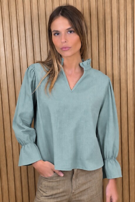 Blusa Copenhague Menta