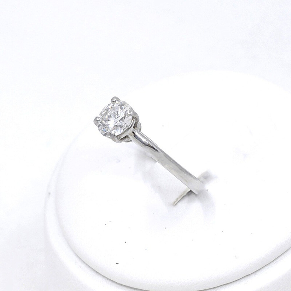 Anillo En Oro 18K Blanco Con Brillante Anillo En Oro 18K Blanco Con Brillante