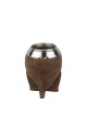 Mate calabaza simil color torpedo Marron