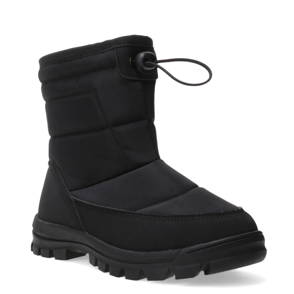 Bota SAUGA de tela MINI MissCarol - Black 