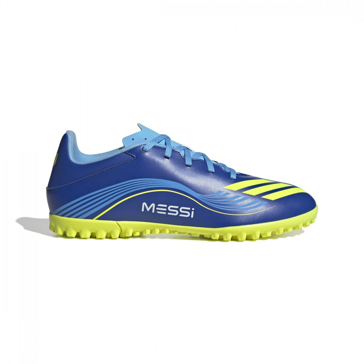 Championes ADIDAS F50 MESSI CLUB TF de Hombre - JQ6614 - Azul-amarillo 