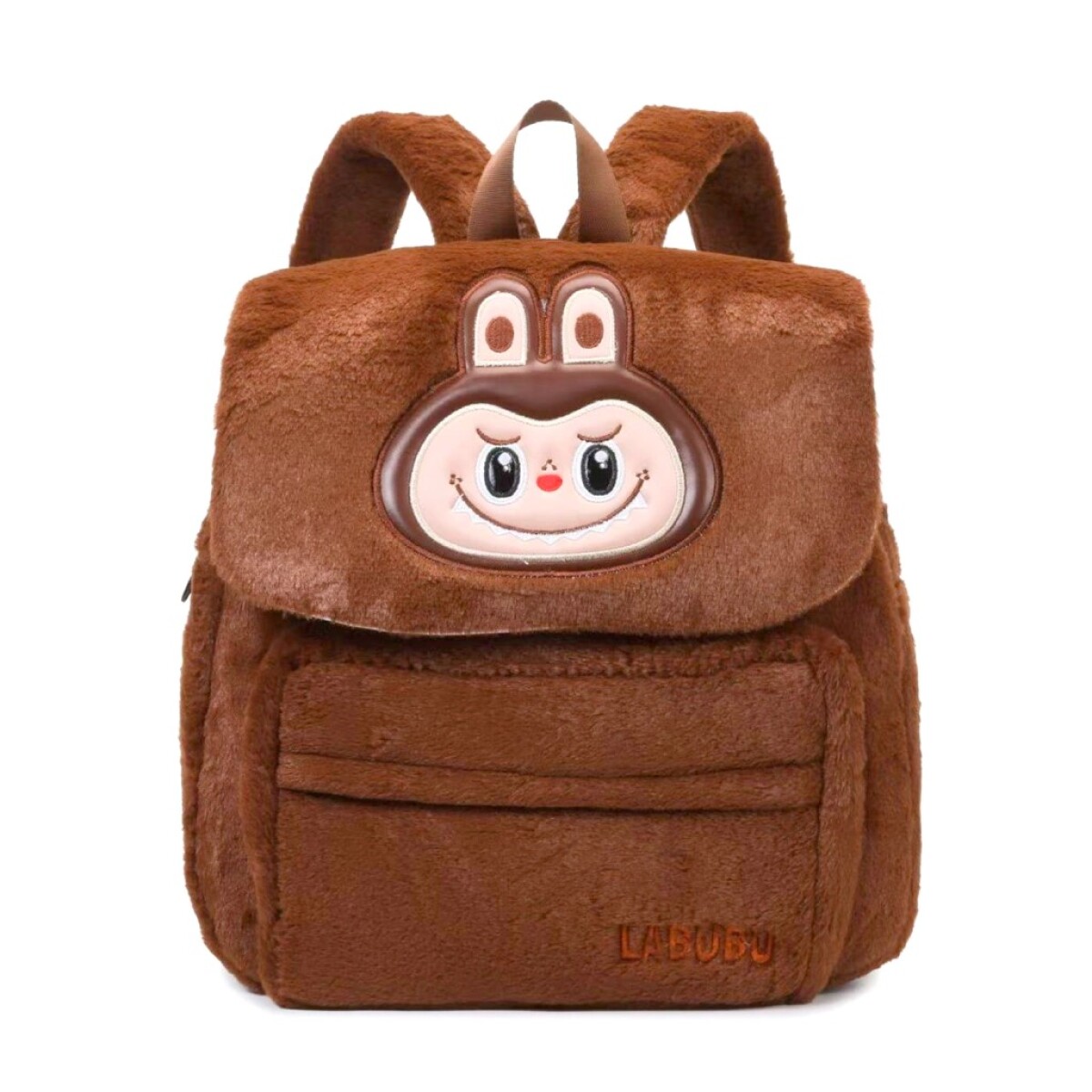 Mochila Labubu LB-2 Felpa - MARRON 