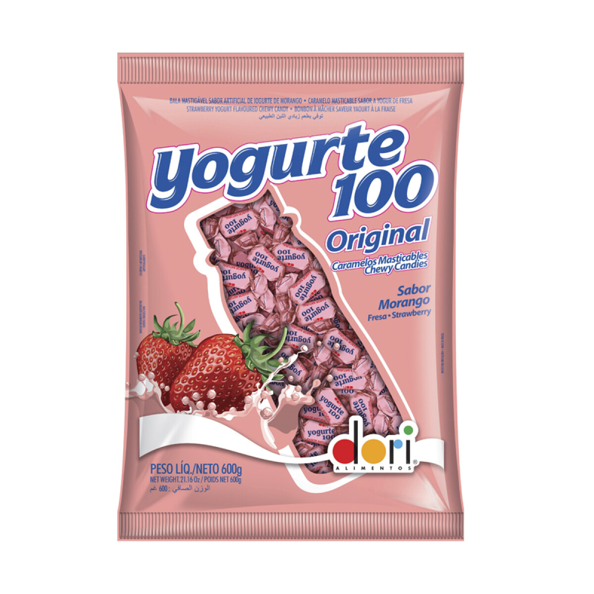 Caramelos masticables DORI Yogurth 600grs 