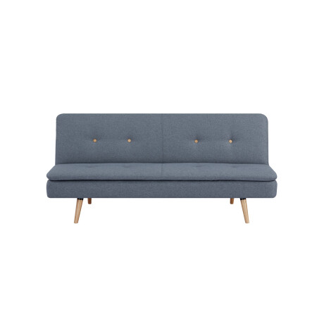 Sofá Cama con Estructura de Madera Gris Oscuro | Sofá Cama Tapizado en Tela Sofá Cama con Estructura de Madera Gris Oscuro | Sofá Cama Tapizado en Tela