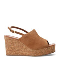 Sandalias de Mujer Bottero con Plataforma Marrón Castaño