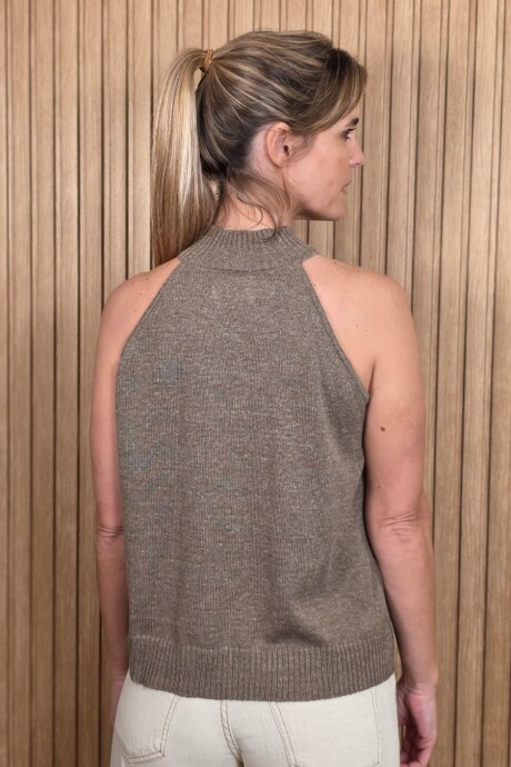 Musculosa Pipa Tostado
