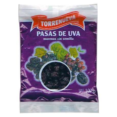 PASA DE UVA TORRENUEVA 100 GRS PASA DE UVA TORRENUEVA 100 GRS