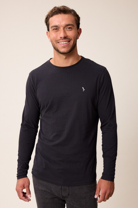 T-SHIRT M/L LEOZ POLANCO Negro