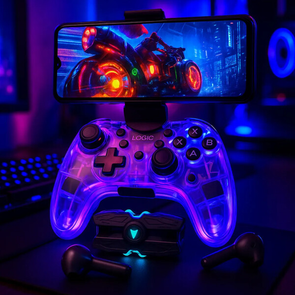 Logic G1l Gaming 14/128gb 3 En 1 Joystick + Auri Combo CEL LOGIC G1L GAMING 14/128GB 3EN1