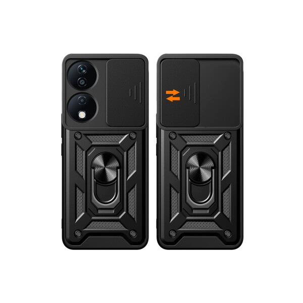 Protector para Honor X7B cubre cámara y anillo color negro Protector Para Honor X7b Cubre Cámara Y Anillo Color Negro