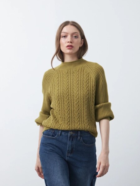 POLERA D.CASSIN LUCERO PISTACHO