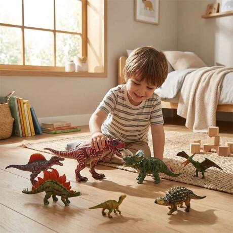 Set Dinosaurios Articulados Juguete Infantil 13 Pc Set Dinosaurios Articulados Juguete Infantil 13 Pc