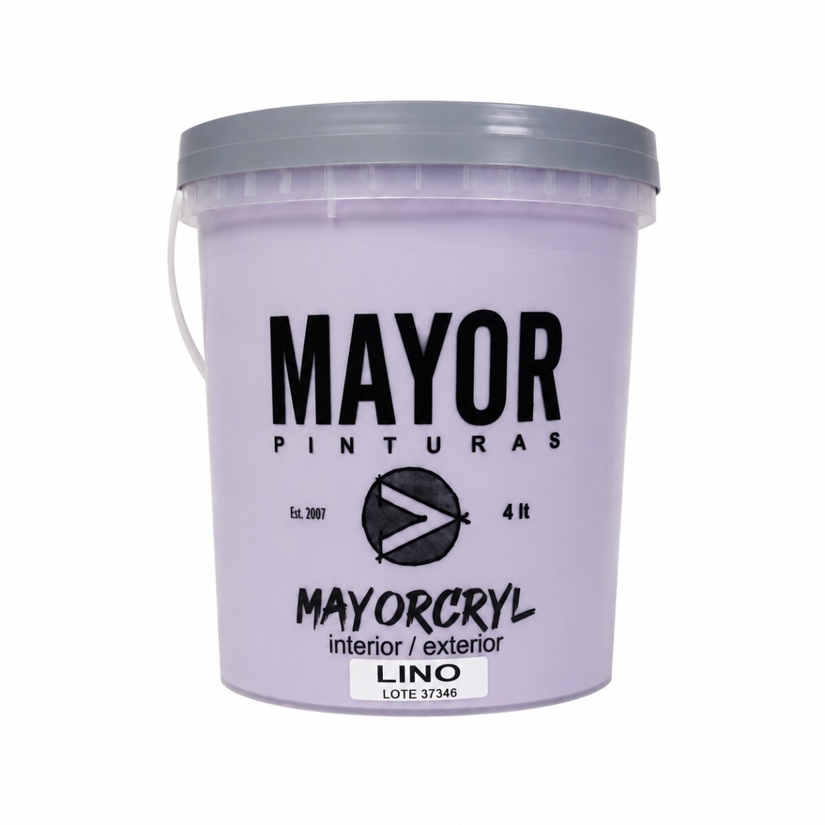 PINTURA INTERIOR EXTERIOR COLOR MAYOR 4LT MAYORCRYL Lino