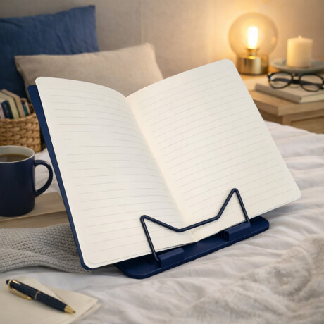 Soporte para libros o tablet 24x16cm Azul