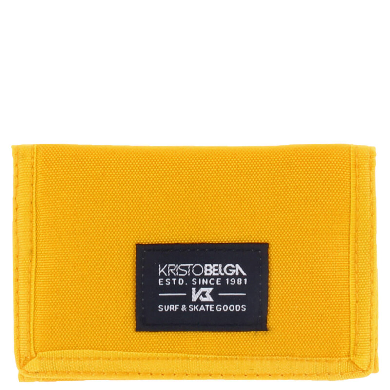 Billetera KristoBelga Click Amarillo