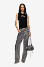SCRUNCH-D SHOULDER Gris