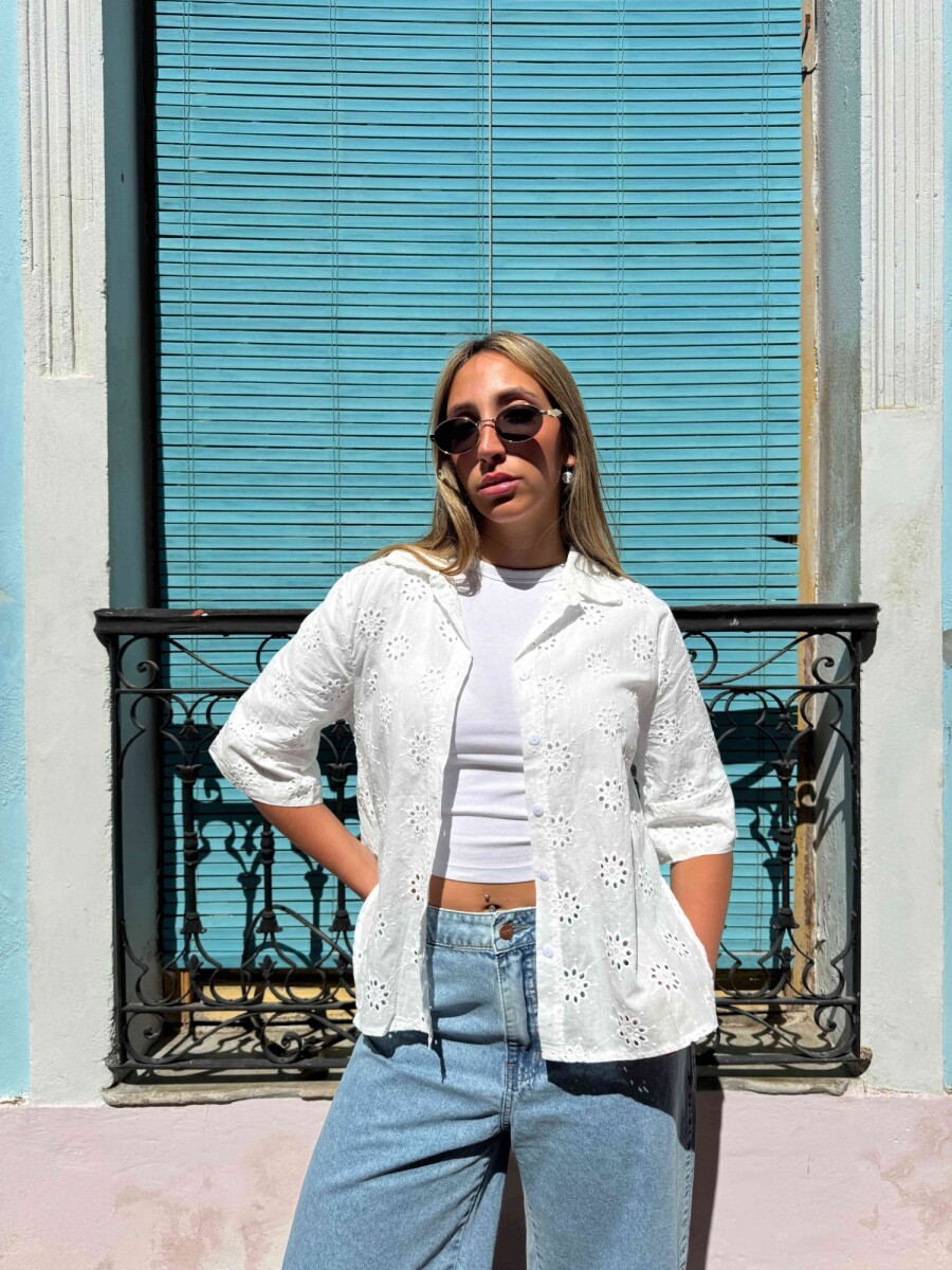 Camisa Broderie 