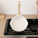 SARTEN ANTIADHERENTE CUORI CUCCINA 24CM BEIGE