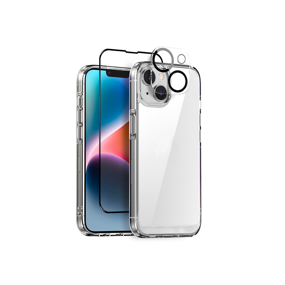 Kit de protección 3 en 1 para iPhone 13/14 