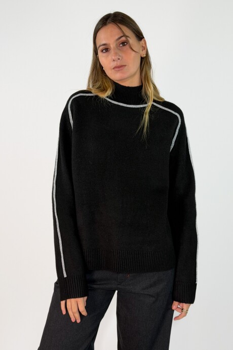 SWEATER INDO Negro