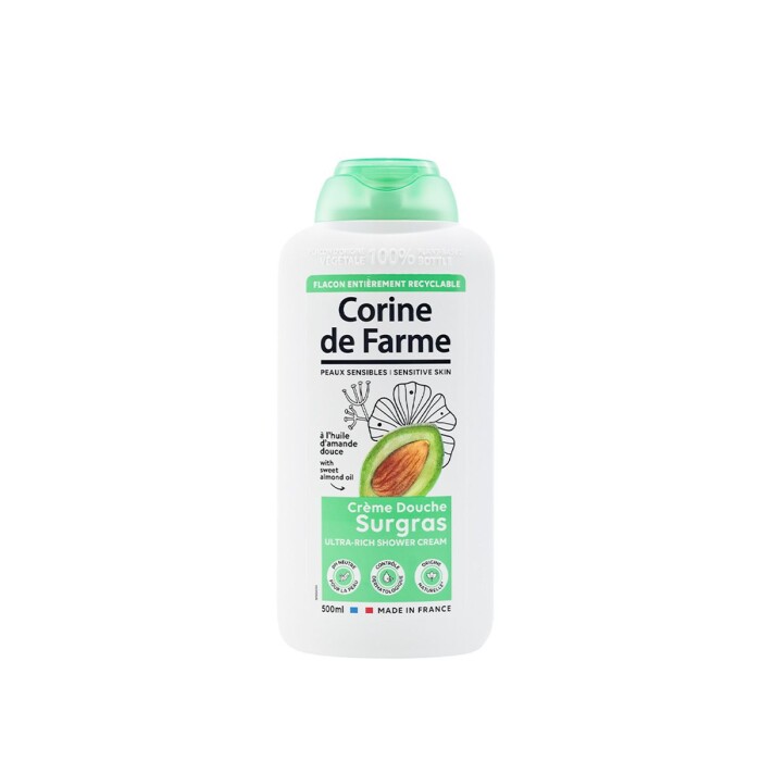 CORINE SHOWER GEL ALMOND OIL FR. X 500 única