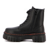 Botas Mujer Darkness Plataforma Negro