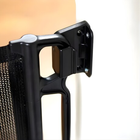 Puerta Flexible Lumax con Malla Retráctil de Seguridad Negro