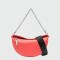 Longchamp -Cartera pequeña de cuero, Smile Rojo