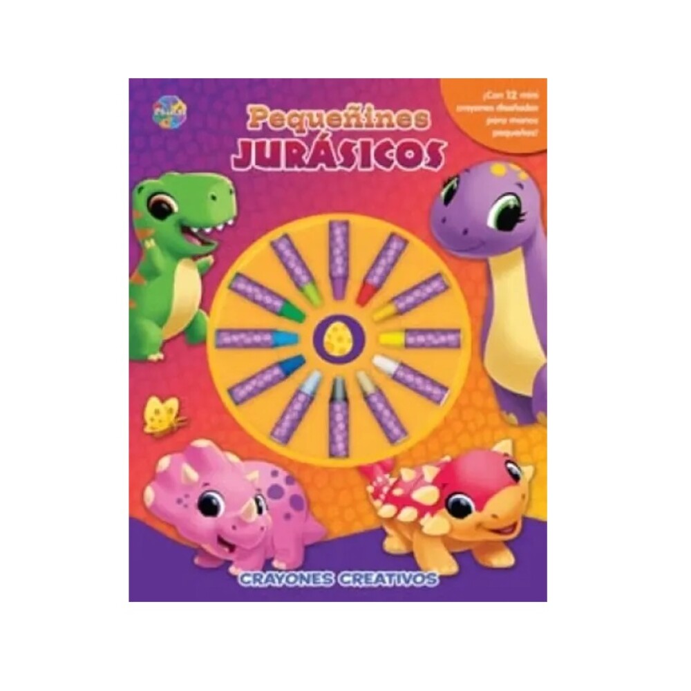 CRAYONES CREATIVOS-JURASSIC JUNIORS CRAYONES CREATIVOS-JURASSIC JUNIORS