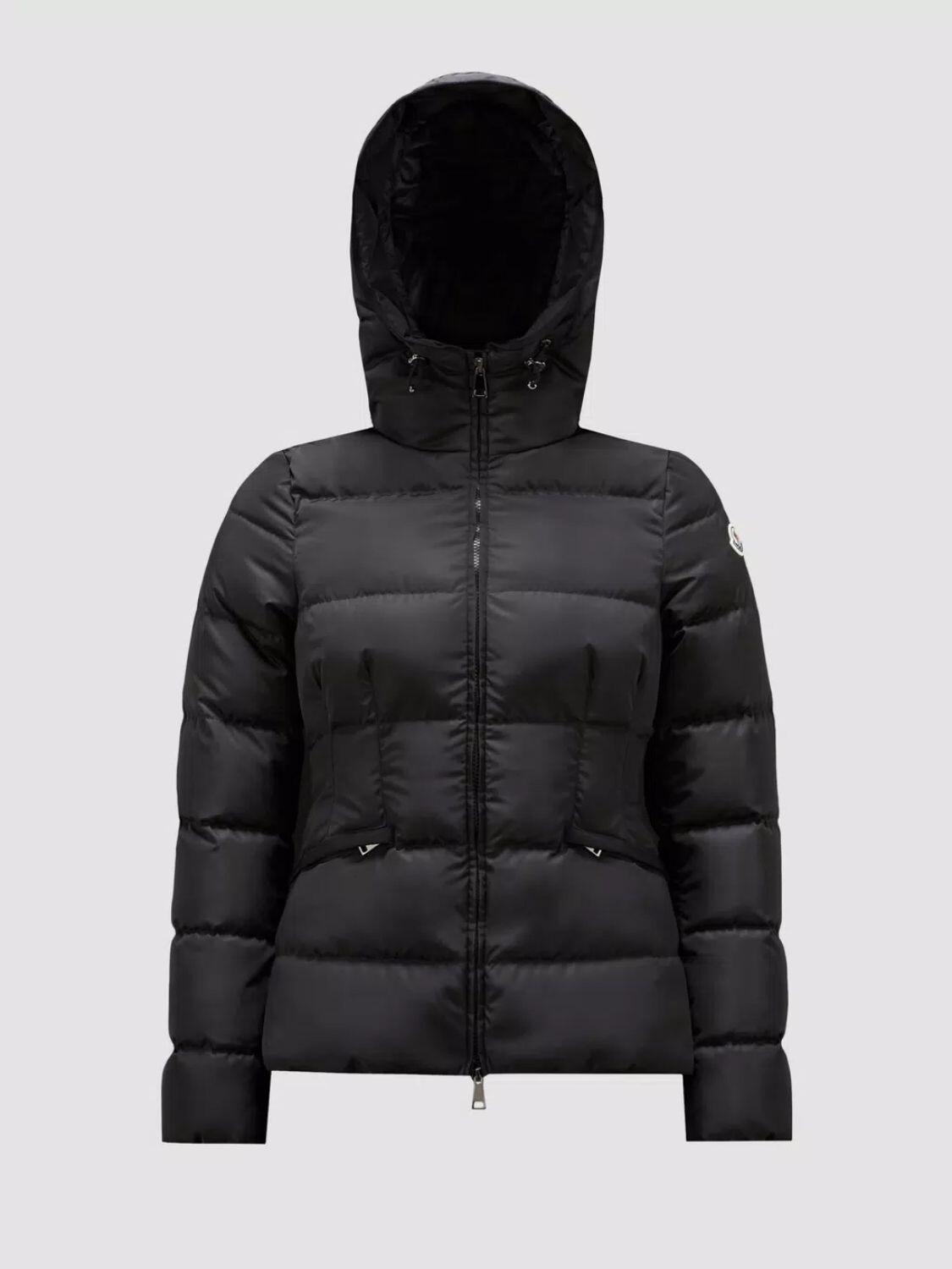 Moncler -Chaqueta con capucha integrada rellena de plumas, AVOCE Negro