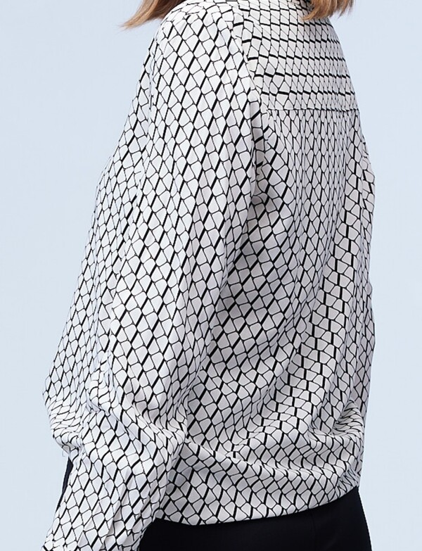 Camisa Print BLANCO/NEGRO