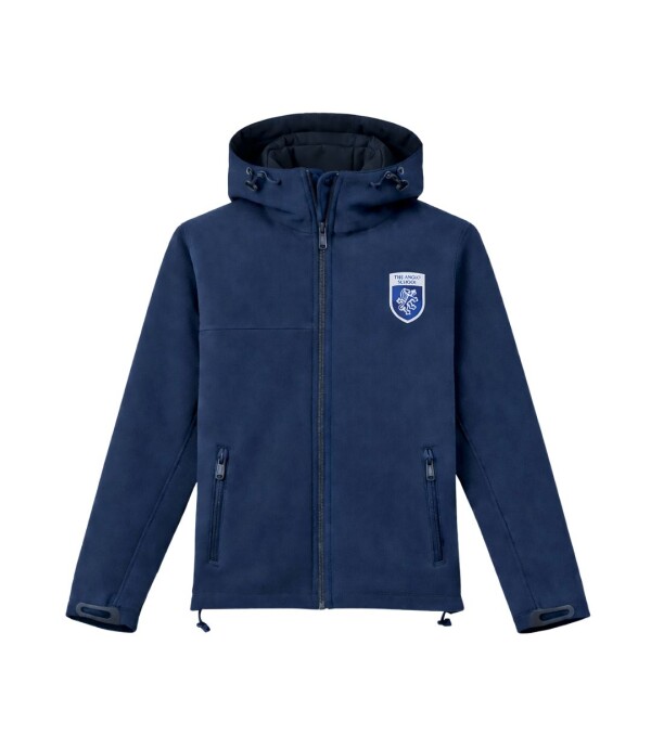 Campera Light-shell niño c/capucha Navy